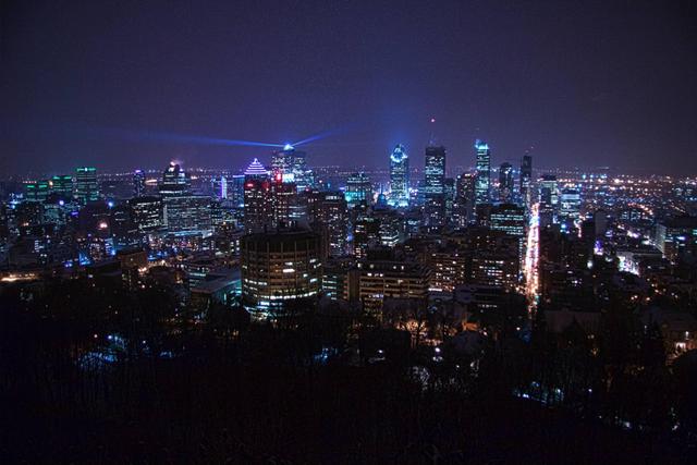 Going To Mont-Royal Lookout At Night - Tripshepherd